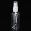 10Pcs 60ml Empty Spray Pump Bottles Transparent Plastic For Travelling