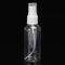 10Pcs 60ml Empty Spray Pump Bottles Transparent Plastic For Travelling