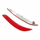 Pair Red Rear Bumper Reflector Light For BMW 5 Series E60 525i 528i 530i 535i 545i