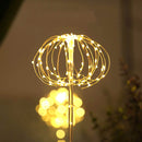 2 PACK Waterproof 105 LED Solar Starburst String Light Garden Fairy Holiday Christmas Lamp