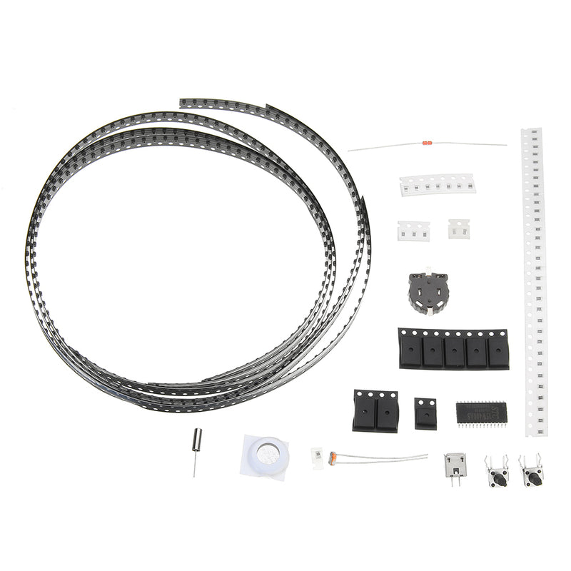 DIY Light Controlled LED Digital Clock Kit With Temperature Display Digital Clock Module Kit