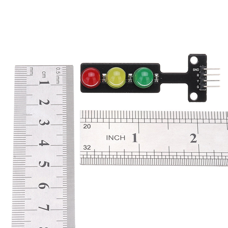 5pcs 5V LED Traffic Light Display Module Electronic Building Blocks Board For