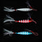 Zanlure 1pc Metal Lead Fish Jig Fishing Lures Spoon 20G/5.8CM Lure Luminous Bait Jigging