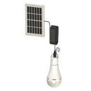 20W Solar Power USB Rechargeable Camping Light Bulb 5-Modes W/ Solar Panel 3m Cable