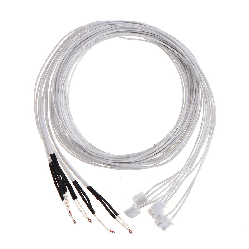 Anet 5pcs NTC 3950 100K ohm Thermistor Temperature Sensor with 1.1m Cable for RepRap Prusa i3 3D Printer