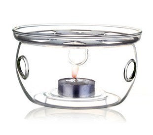 Thickened Heat-resistant Glass Tea Set Teapot Heater Insulation Base Heating Base Warm Tea Warmer