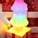 USB 360 Shining Christmas RGB Tree Shape 69 LED Bulb Festival Gift Party Decor