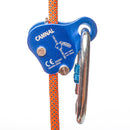 CAMNAL Aluminum Alloy Climbing Rope Grab Self-Locking Mountaineering Gear for 8-13mm Rope