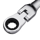 8mm 10mm Flexible Head Ratchet Spanner Combination Wrench Nut Tool