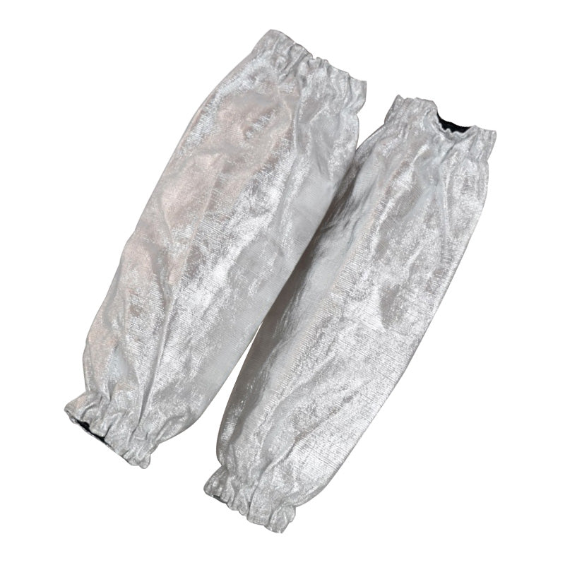 Aluminized Work Oversleeve Thermal Radiation 500 Heat Resistant Sleevelet High Temperature Aluminum Foil Arm Sleeves