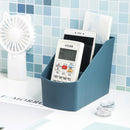 Desktop 4 Grids Pen Holder Storage Box Stationery Cosmetics Makeup Brushes Holder Sundries Organizer Office Home School Supplies