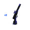 Silicone Water Pipes Weed Handheld Pipe with Metal Bowl