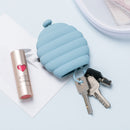 JORDAN&JUDY Silicone Key Pack Keychain Key Ring Clip Drawstring Storage Bag Pouch Outdoor Travel