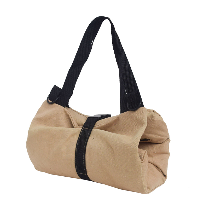 Tool Roll Up Bag Canvas Wrench Storage Pouch Carrier Car Back Seat Organizer
