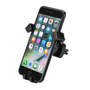 Car Gravity Linkage Air Vent Phone Holder Aluminum Alloy GPS Universal Stand Mounts for Iphone X