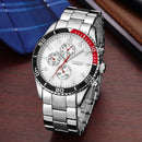 CURREN 8028 Full Steel Business Style Men Wrist Watch Decorative Dial Quartz Watches