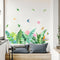 Miico FX64040 Flower Wall Stickers Children's Room Kindergarten Living Room Bedroom Wall Sticker DIY Sticker