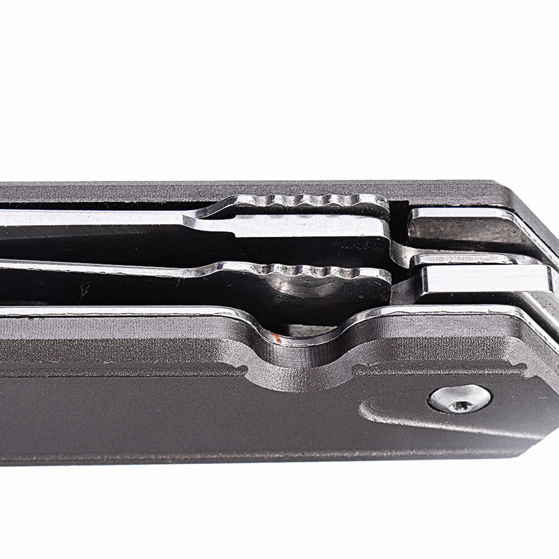 Sanrenmu 7117 Multifunctional  Folding EDC Tools Saw Rope Cutter Screwdriver Bottle Opener Screwdriver Glass Breaker Outdoor Survival