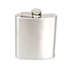 KCASA 8 Oz Stainless Steel Hip Flask Set With Funnel Hip Pocket Flagon Whiskey Brandy Vodka Pot Men