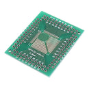 5pcs QFP TQFP LQFP FQFP 32 44 64 80 100 LQF SMD Turn To DIP Adapter PCB Board Converter Plate 0.5/0.8 mm IC Adapter Socket