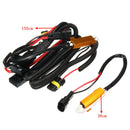 40A Relay Wiring Harness 50W Load Resistor H1 H7 H11 9005 9006 H3 HID Headlight