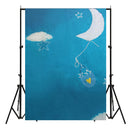5x7ft Baby Children Cloth Photography Background Backdrop Shooting Studio Photo Props Sky Cloud Moon