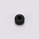 125pcs Wiring Cable Black Rubber Grommets Assortment Kit