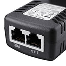 5pcs EU Plug CCTV Security 48V 0.5A 24W POE Wall Plug POE Injector Ethernet Adapter IP Camera Phone PoE Power Supply