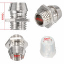 Lot 3MM Silver Chrome Metal Plastic LED Light Lamp Emitting Diode Bezel Holders