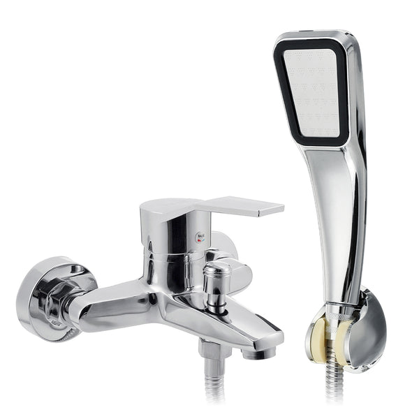 Wall-mounted Faucet Toilet Bath Sink Tap Copper Alloy Shower Head Nozzle