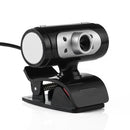 GINWFEIY USB  Laptop Camera 360-degree 1200W Pixels 720P HD ResolutionWith Microphone For Notebook
