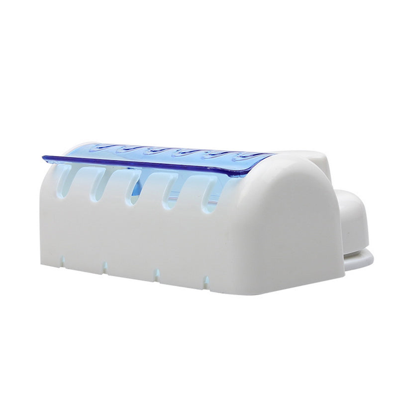 Honana BX Plastic Dust-proof Toothbrush Holder Bathroom Kitchen Toothbrush Suction Cups Holder