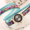 Sloggi colorful stone winding bracelet watch diamond winding female bracelet