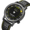 TOMORO TMR1018 Creative Dial Fashion Leather Strap Men Quartz Watch