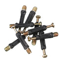 Suleve 125Pcs High Precision Hex Socket Head Cap Screw Bolts and Barrel Nuts Furniture Connecting Screws Accessories Assortment Kit