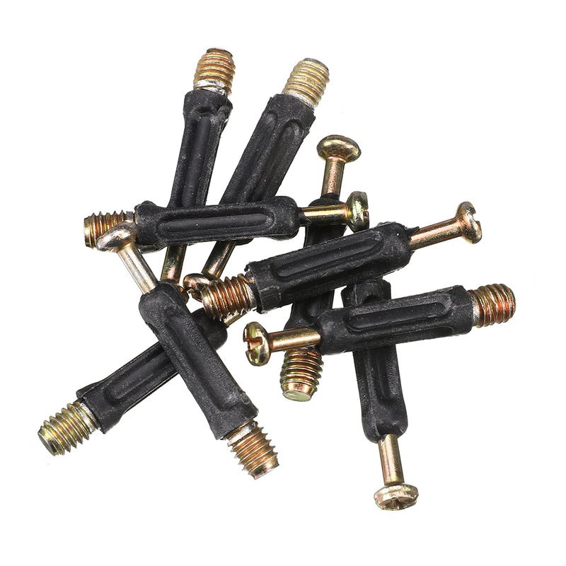 Suleve 125Pcs High Precision Hex Socket Head Cap Screw Bolts and Barrel Nuts Furniture Connecting Screws Accessories Assortment Kit