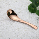 Rainbow Stainless Steel Chinese Spoon Round Earl Scoop South Scoop Thick Cooking Spoon 5 Colors