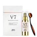 2in1 30ml Block Defect Whitening Cream Lotion Face Skin Care Concealer + Makeup Brushes