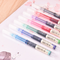 12Pcs Straight Liquid Ball Gel Pen Quick-drying Multicolor Smooth Writing Pen For Students School Office Supplies