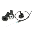 7/8 inch 22mm Throttle Cable & Handle bar Grip & Casing Set for Suzuki Motor Black