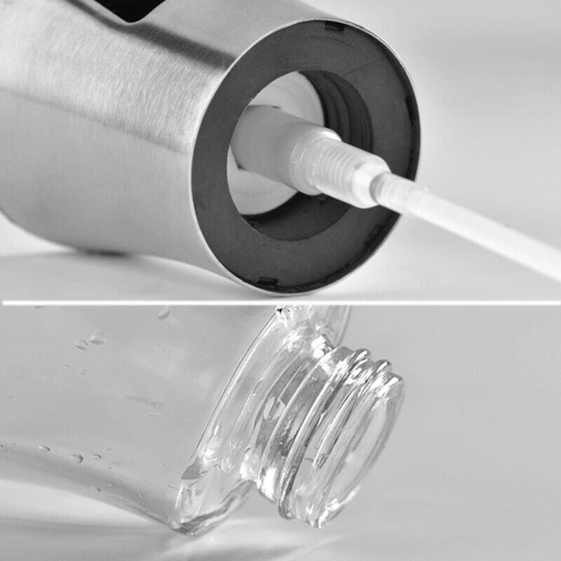 Olive Oil Sprayer Leak-Proof Oil Sprayer Vinegar Cooking Glass Bottles Dispenser Kitchen Cooking Baking BBQ Tool