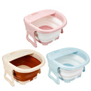 Foldable Foot Spa Therapeutic Relaxing Massage Bucket Hot Water Tub Soak Bubble Bath Health Care