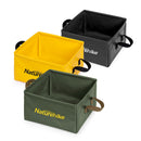 Naturehike NH19SJ007 13L Folding Water Bucket Portable Square Storage Barrel Pail Outdoor Travel