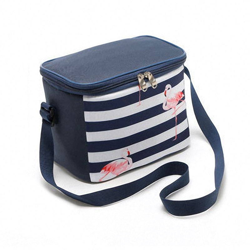 Flamingo Lunch Bag Picnic Insulation Ice Bag Cooler Insulated Lunch Bag Aluminum Film Lunch Box Bag