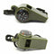 3 In 1 Whistle Compass Thermometer Camping Outdoor Emergency Survival Gear SOS
