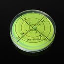 10pcs 60mm Large Spirit Bubble Level Degree Mark Surface Circular Measuring Bulls Eyes