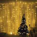 1M*4M 144LED Outdoor Christmas Xmas Wedding Party Fairy String Curtain Hanging Window Light EU Plug
