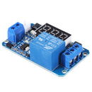 5V Trigger Time Delay Relay Module with LED Digital Display  0-999s 0-999min 0-999H Work-delay/Delay-work
