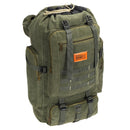 56-75L Canvas Military Rucksacks Outdoor Tactical Backpack Sports Hiking Climbing Camping Bag