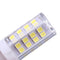 AC110-240V 5W G9 2835 Pure White Warm White No Strobe 52 LED Ceramic Corn Light Bulb for Outdoor Use